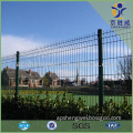 Welded pvc coated high security metal garden fencing
